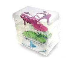 用戶評論 優雅主婦透明唯美水晶女士鞋盒5 1 贈品 個裝